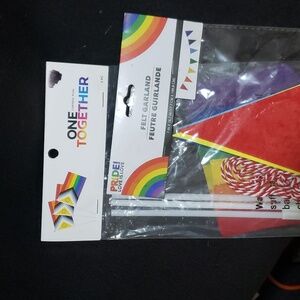 Pride Bundle Flags and Felt Banner